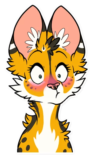Эмодзи Khaleesi Serval