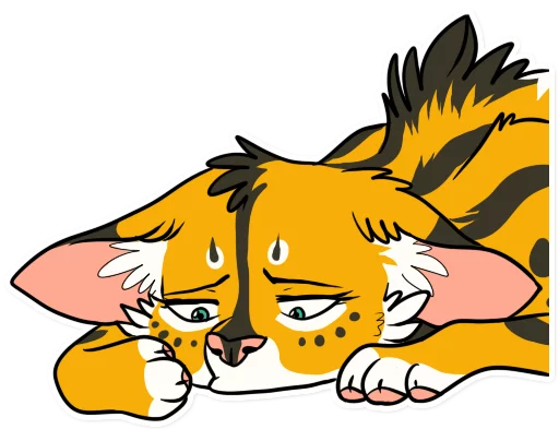 Эмодзи Khaleesi Serval