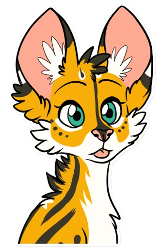 Эмодзи Khaleesi Serval