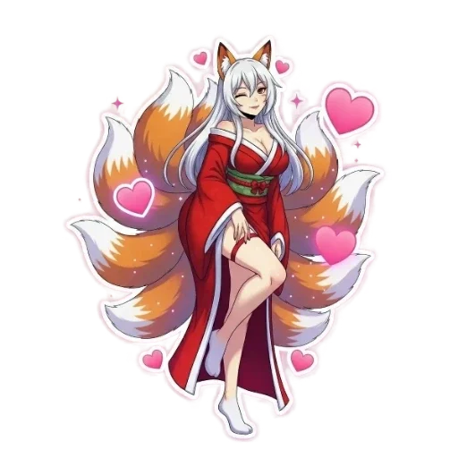 Эмодзи Кицунэ