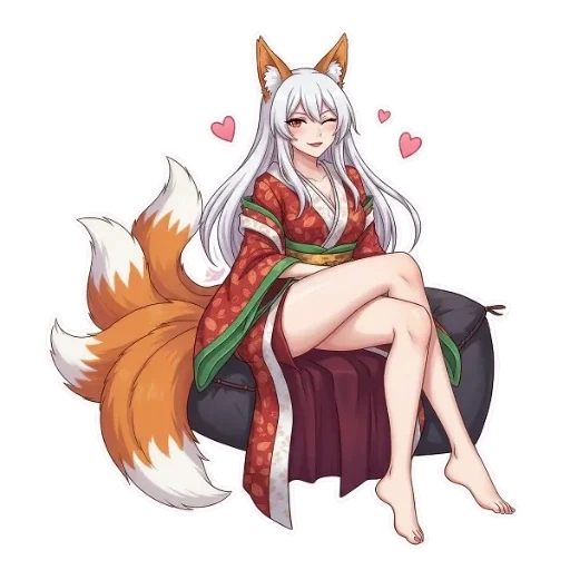 Эмодзи Кицунэ