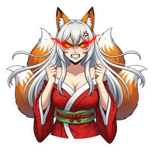 Эмодзи Кицунэ