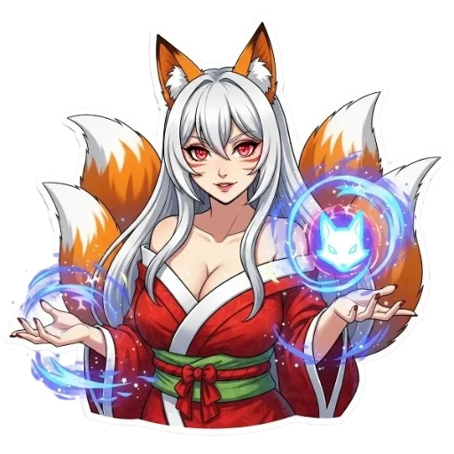 Эмодзи Кицунэ