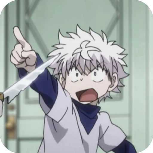 Эмодзи Killua Zoldyck