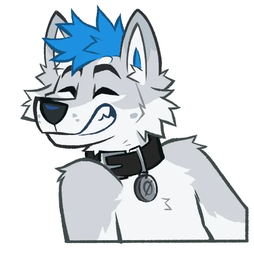 Эмодзи Kiro Husky