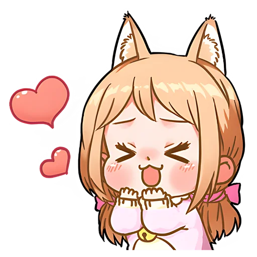 Эмодзи Киса-тян