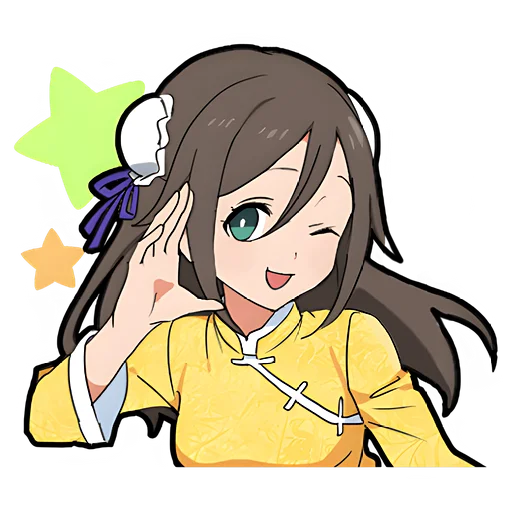 Эмодзи Китайская тян