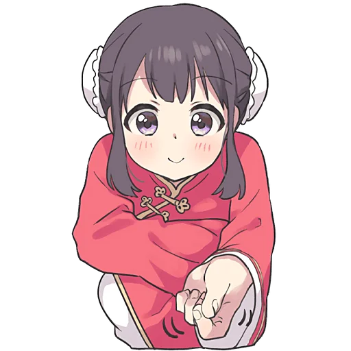 Эмодзи Китаянка