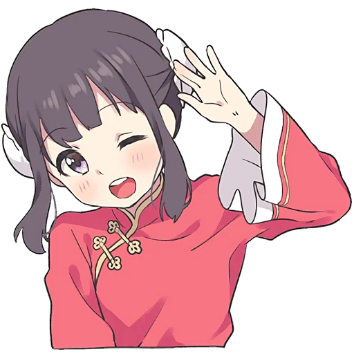 Эмодзи Китаянка