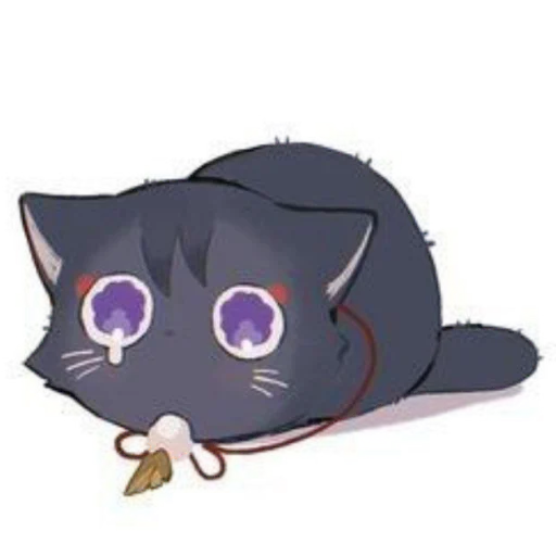 Эмодзи Cat Scaramouche