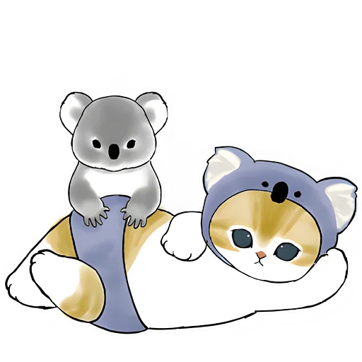 Эмодзи Котята в костюмах