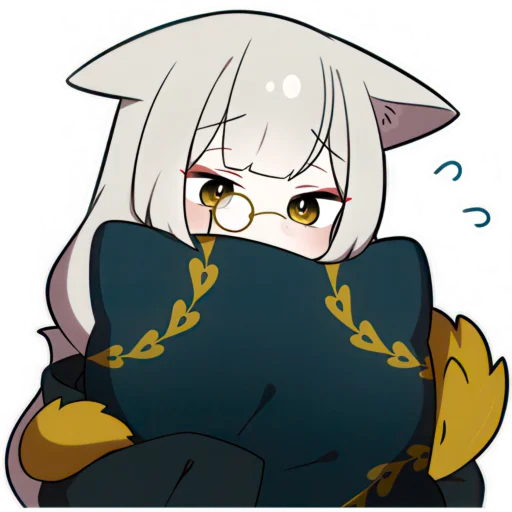 Эмодзи Очаровательная киса