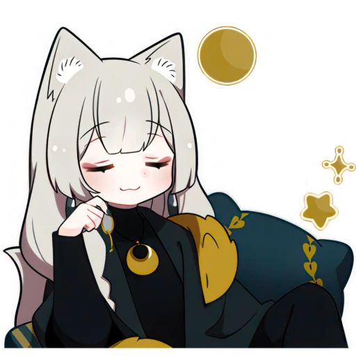 Эмодзи Очаровательная киса