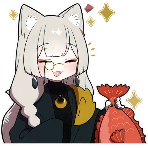 Эмодзи Очаровательная киса