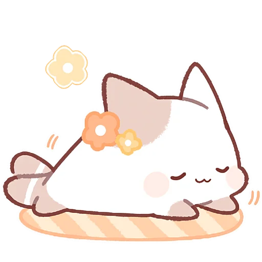 Эмодзи Котенок Неккоро 2