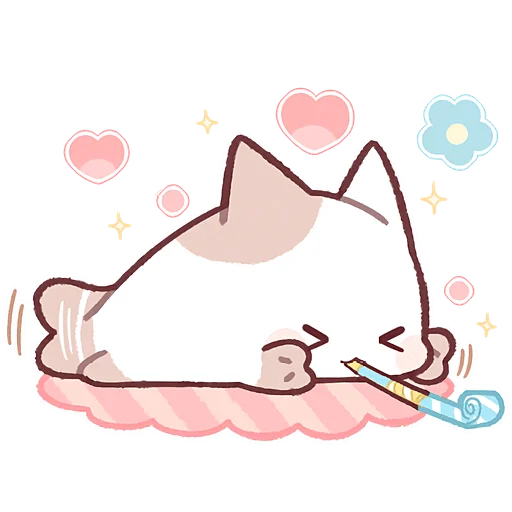 Эмодзи Котенок Неккоро 2