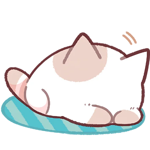 Эмодзи Котенок Неккоро 2