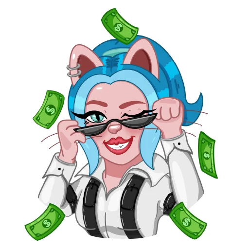 Эмодзи Kitty Pop Star