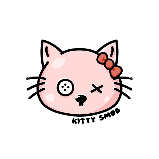 Эмодзи Kitty SMOD