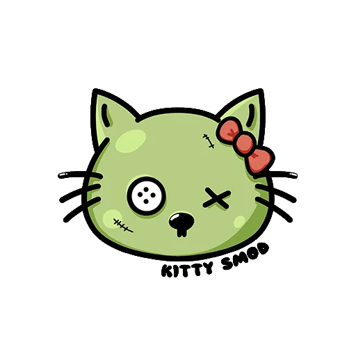 Эмодзи Kitty SMOD