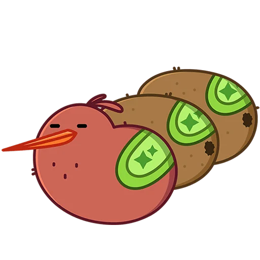 Эмодзи Киви Кивик Без Текста