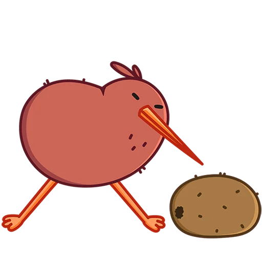 Эмодзи Киви Кивик Без Текста