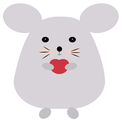 Эмодзи Cute mouse