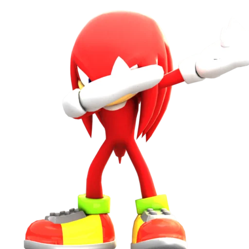 Эмодзи Knuckles the echidna