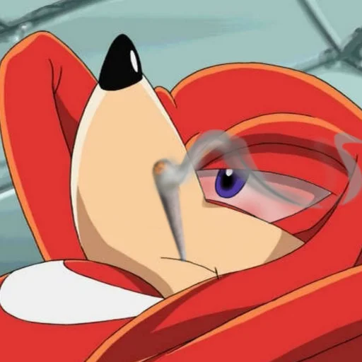 Эмодзи Knuckles the echidna