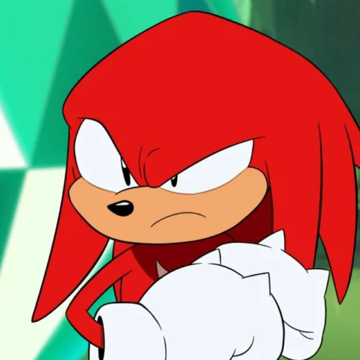 Эмодзи Knuckles the echidna