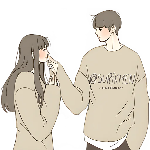 Эмодзи Когда мы влюбляемся