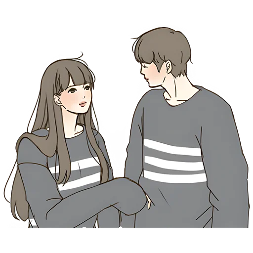 Эмодзи Когда мы влюбляемся