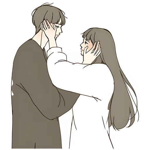 Эмодзи Когда мы влюбляемся