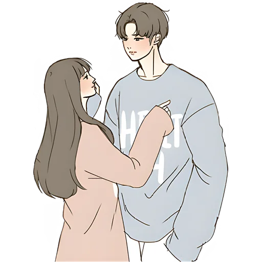 Эмодзи Когда мы влюбляемся