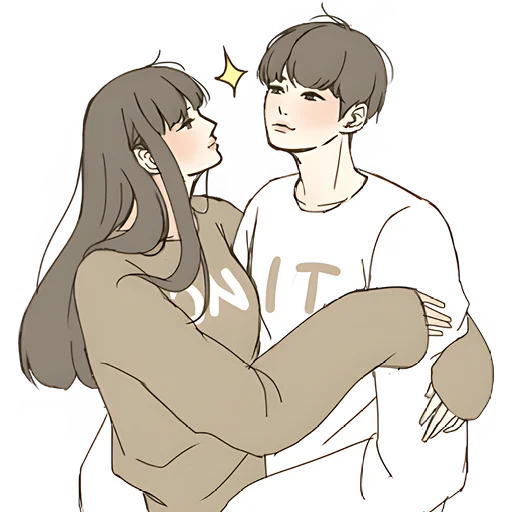 Эмодзи Когда мы влюбляемся