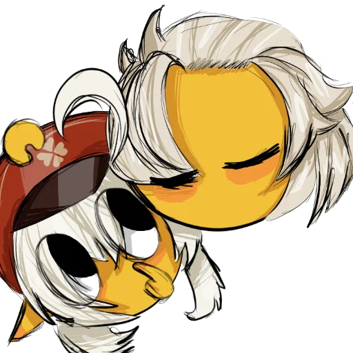 Эмодзи Колобки из Genshin Impact