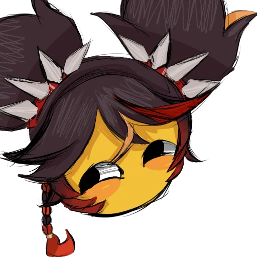 Эмодзи Колобки из Genshin Impact