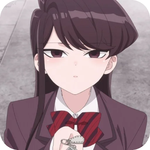 Эмодзи Komi Shouko