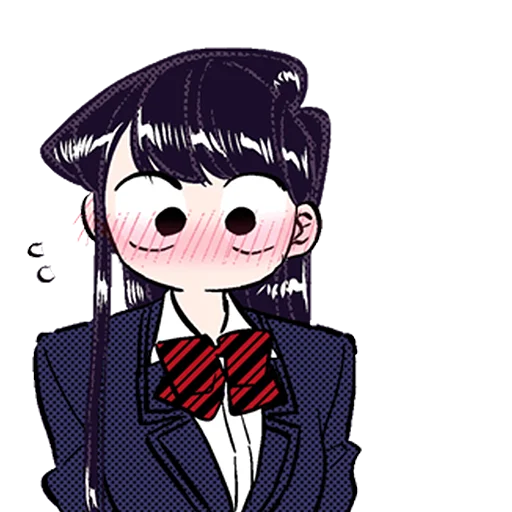 Эмодзи Komi-san