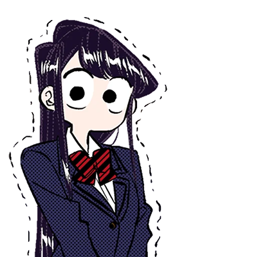 Эмодзи Komi-san