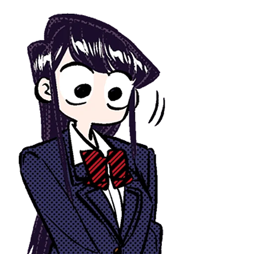 Эмодзи Komi-san