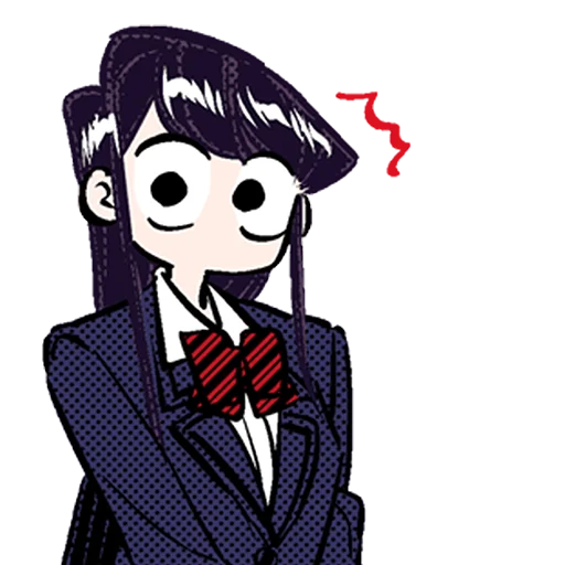 Эмодзи Komi-san