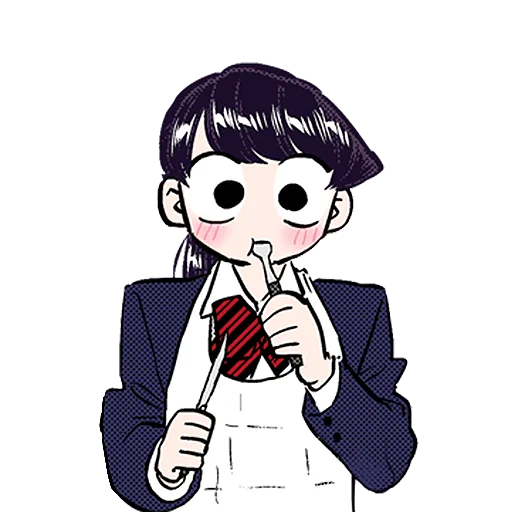Эмодзи Komi-san