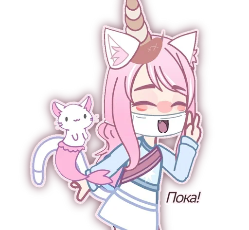 Эмодзи Кошка Лана