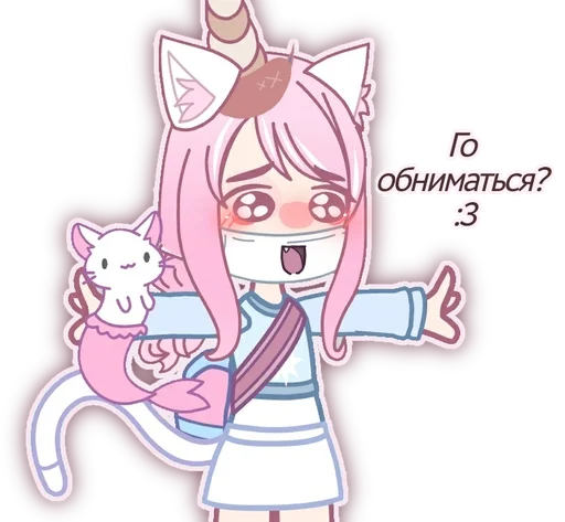 Эмодзи Кошка Лана