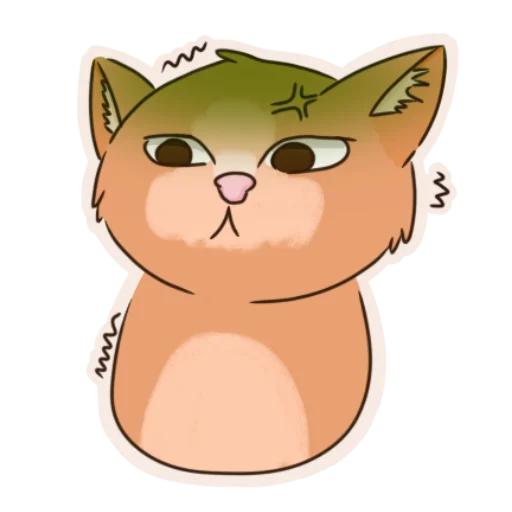 Эмодзи Котик Миша