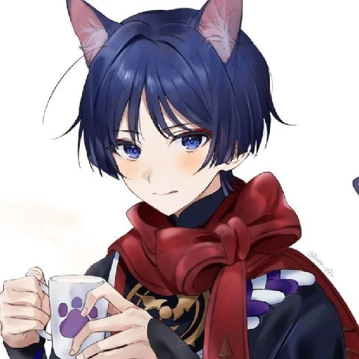 Эмодзи Кот Скара