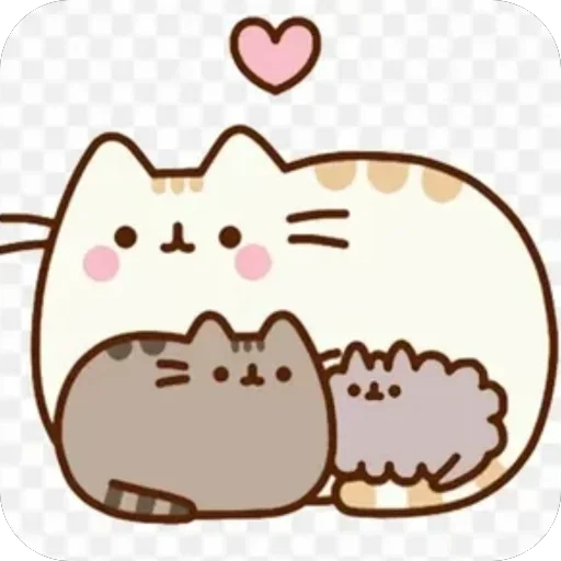 Эмодзи Кот Пушин