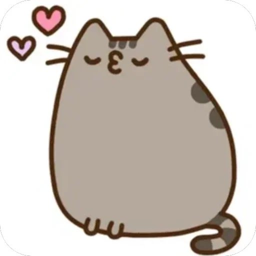 Эмодзи Кот Пушин