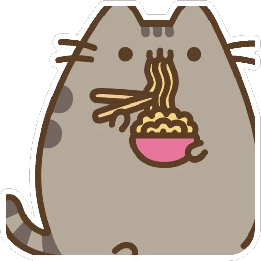 Эмодзи Кот Пушин